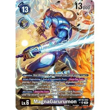 MagnaGarurumon (Alternate Art) – BT18-19 Special Booster 2.0 | Carta DIGIMON en México