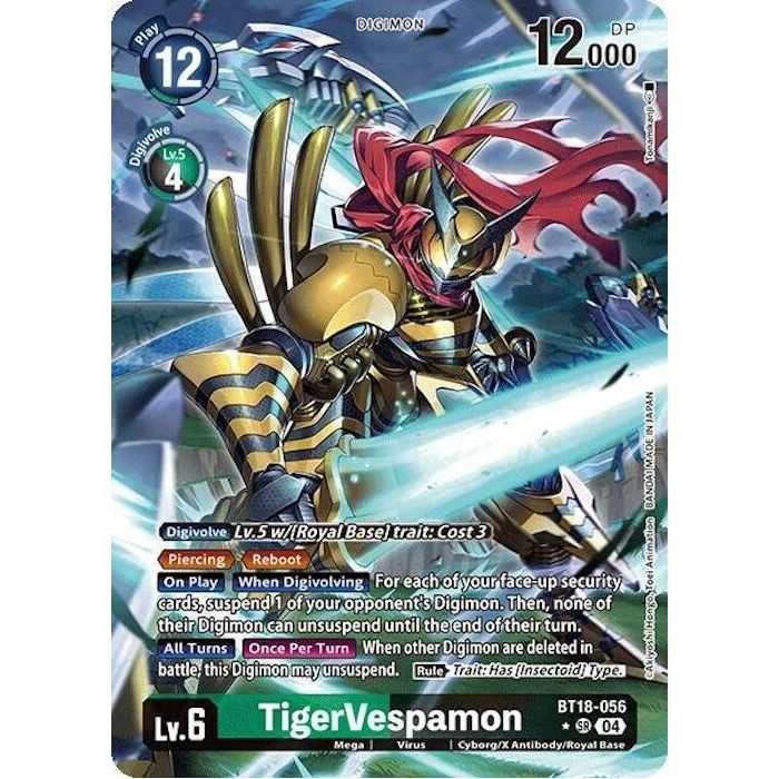 TigerVespamon (Alternate Art) – BT18-19 Special Booster 2.0 | Carta DIGIMON en México
