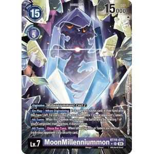 MoonMillenniummon (Alternate Art) – BT18-19 Special Booster 2.0 | Carta DIGIMON en México