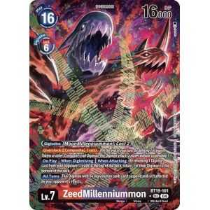 ZeedMillenniummon (Alternate Art) – BT18-19 Special Booster 2.0 | Carta DIGIMON en México