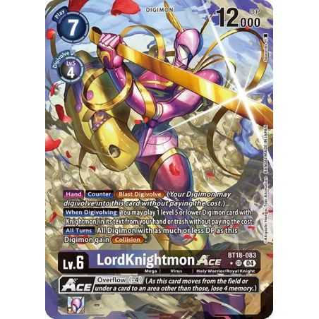 LordKnightmon ACE (Alternate Art) – BT18-19 Special Booster 2.0 | Carta DIGIMON en México