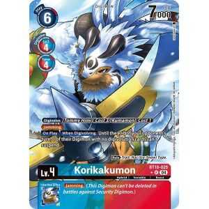 Korikakumon (Alternate Art) – BT18-19 Special Booster 2.0 | Carta DIGIMON en México