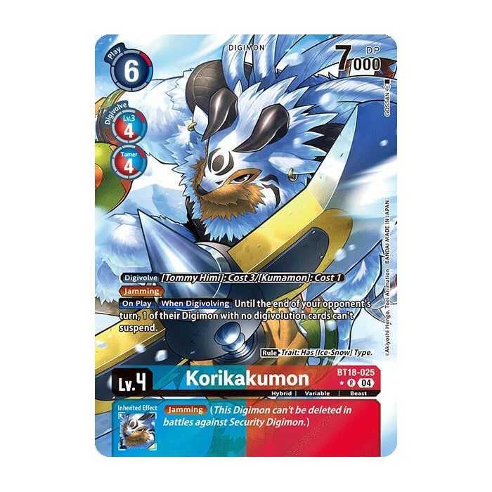 Korikakumon (Alternate Art) – BT18-19 Special Booster 2.0 | Carta DIGIMON en México