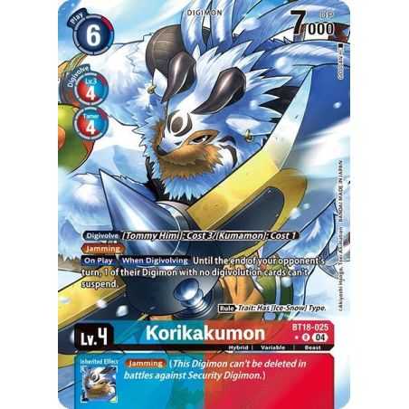 Korikakumon (Alternate Art) – BT18-19 Special Booster 2.0 | Carta DIGIMON en México