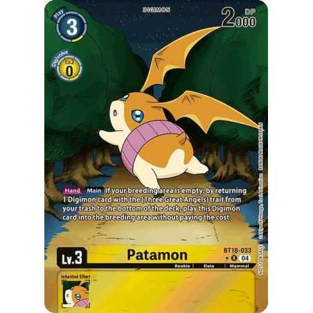Patamon (Promotion Pack) – BT18-19 Special Booster 2.0 | Carta DIGIMON en México