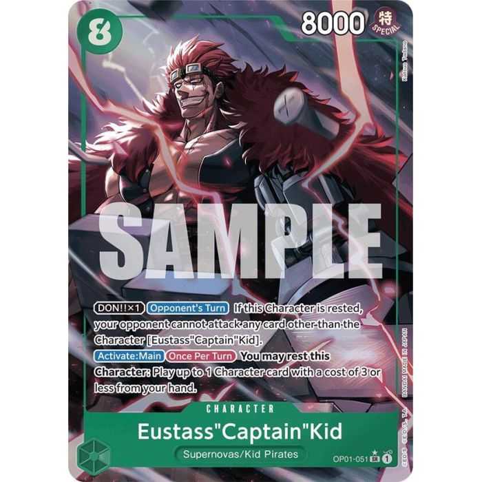 Eustass"Captain"Kid (Super Rare) (Alternate Art) (PRB-01) – OP1 Romance Dawn | Carta ONE PIECE en México