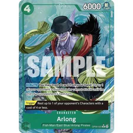 Arlong (Rare) (Alternate Art) (PRB-01) – OP6 Wings of the Captain | Carta ONE PIECE en México