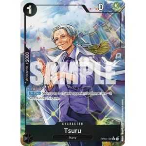 Tsuru (Uncommon) (Full Art) (PRB-01) – OP2 Paramount War | Carta ONE PIECE en México