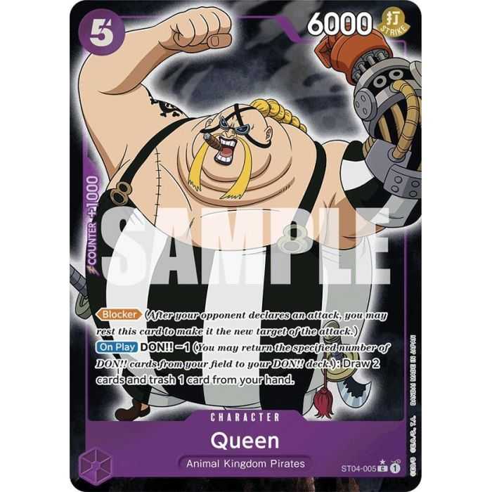 Queen (Full Art) – ONE PIECE DECKS | Carta ONE PIECE en México