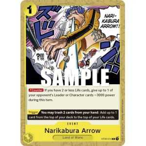 Narikabura Arrow (Jolly Roger Foil) – ONE PIECE DECKS | Carta ONE PIECE en México