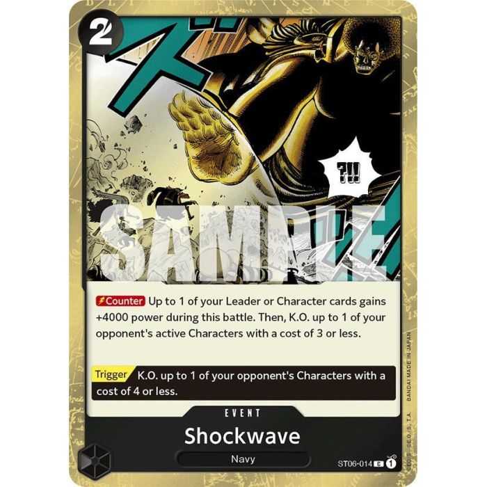 Shockwave (Jolly Roger Foil) – ONE PIECE DECKS | Carta ONE PIECE en México