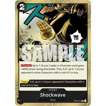Shockwave (Jolly Roger Foil) – ONE PIECE DECKS | Carta ONE PIECE en México