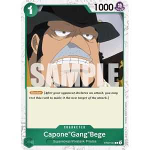 Capone"Gang"Bege (Jolly Roger Foil) – ONE PIECE DECKS | Carta ONE PIECE en México
