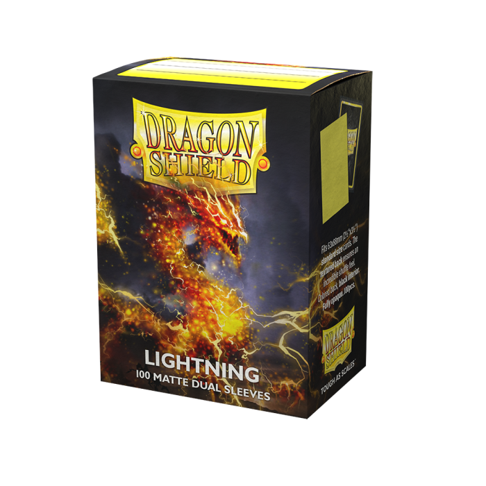 Micas Dragon Shield Standard DUAL Matte C/100 Lightning
