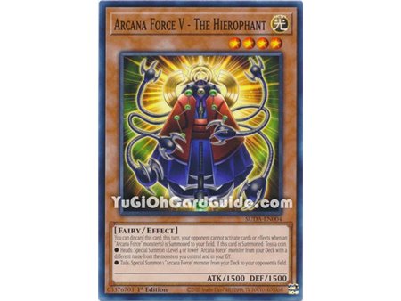 Arcana Force V - The Hierophant (Common)