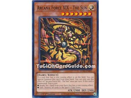 Arcana Force XIX - The Sun (Common)