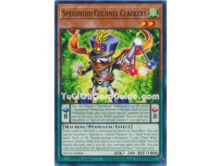 Speedroid Colonel Clackers (Common)