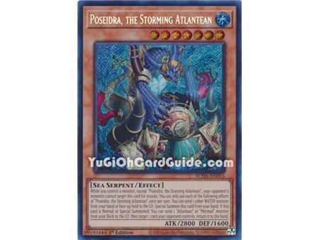 Poseidra, the Storming Atlantean (Quarter Century Rare)