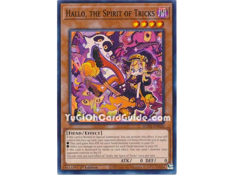 Hallo, the Spirit of Tricks (Common)
