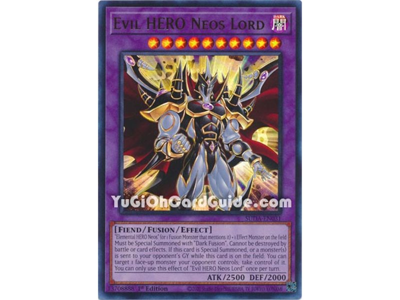 Evil HERO Neos Lord (Ultra Rare)