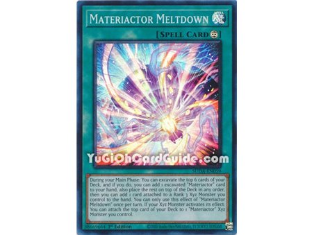 Materiactor Meltdown (Super Rare)