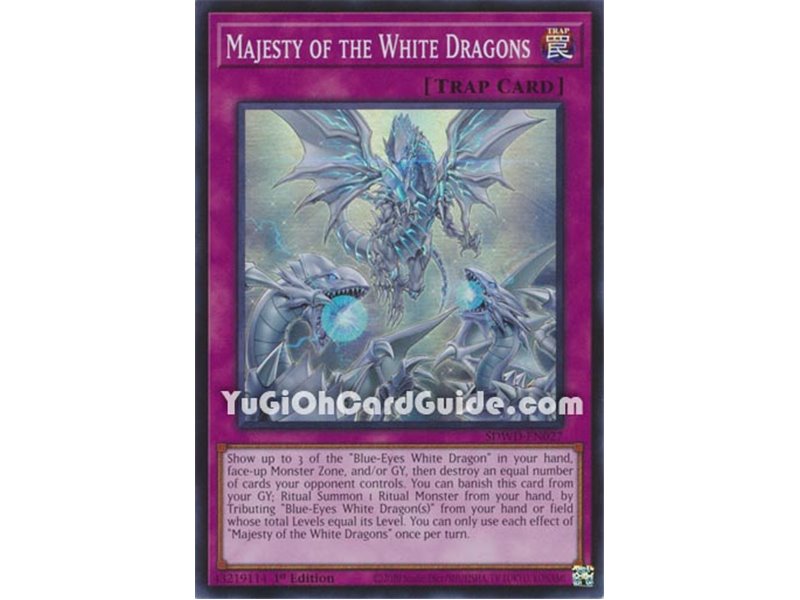 Majesty of the White Dragons (Super Rare)