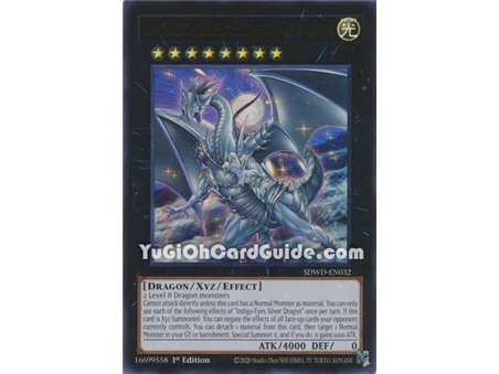 Indigo-Eyes Silver Dragon (Ultra Rare)