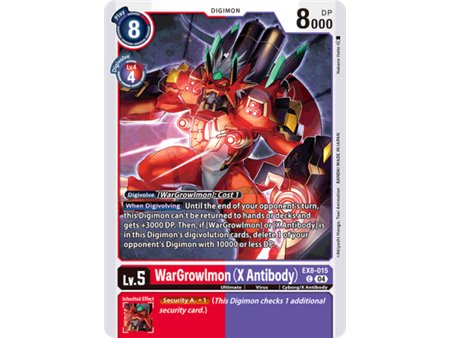 WarGrowlmon (X Antibody) (Common)