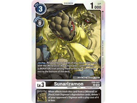 Sunarizamon (Rare)