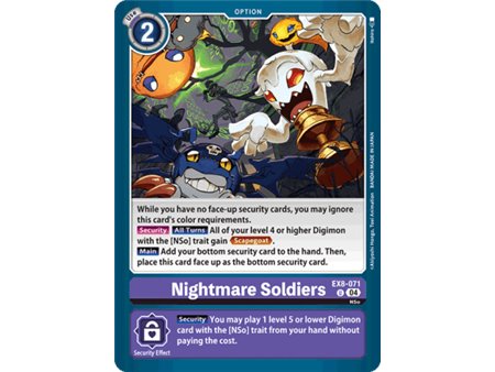 Nightmare Soldiers (Uncommon)