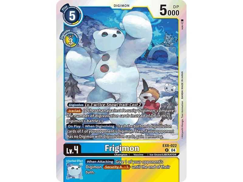 Frigimon (Rare) – EX08 Chain of Liberation | Carta DIGIMON en México