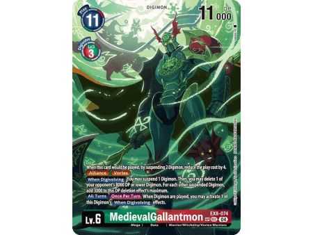MedievalGallantmon (Textured) – EX08 Chain of Liberation | Carta DIGIMON en México
