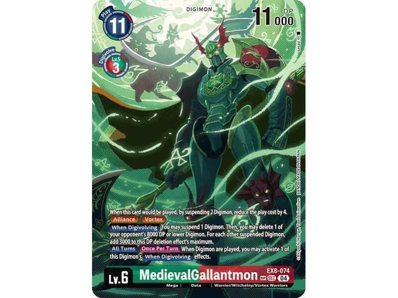 MedievalGallantmon (Textured) – EX08 Chain of Liberation | Carta DIGIMON en México