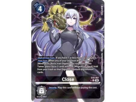 Close (Alternate Art) – EX08 Chain of Liberation | Carta DIGIMON en México