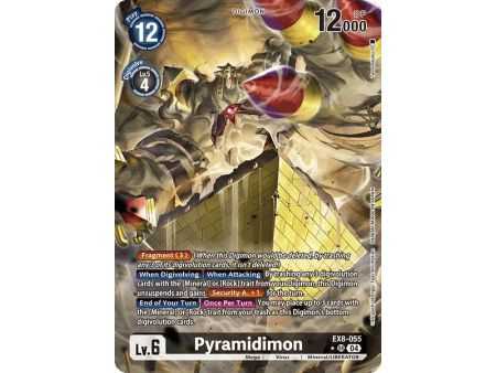 Pyramidimon (Alternate Art) – EX08 Chain of Liberation | Carta DIGIMON en México