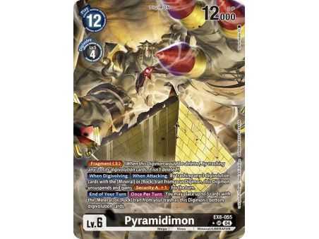 Pyramidimon (Alternate Art) – EX08 Chain of Liberation | Carta DIGIMON en México