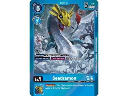 Seadramon (Limited Foil) – EX08 Chain of Liberation | Carta DIGIMON en México