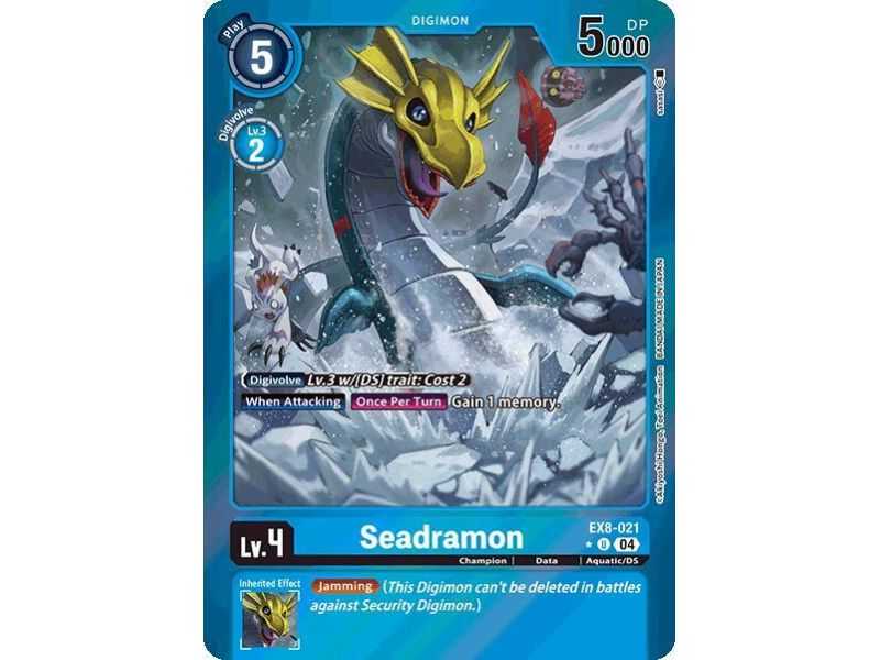 Seadramon (Limited Foil) – EX08 Chain of Liberation | Carta DIGIMON en México