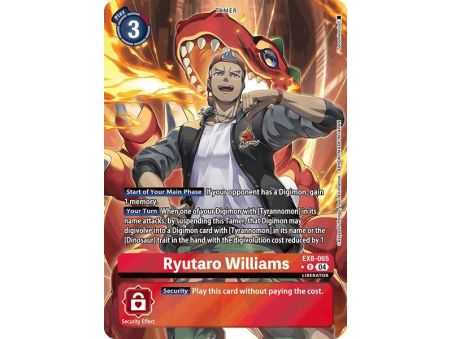 Ryutaro Williams (Alternate Art) – EX08 Chain of Liberation | Carta DIGIMON en México