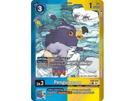Penguinmon (Limited Foil) – EX08 Chain of Liberation | Carta DIGIMON en México