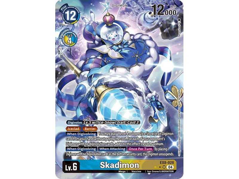 Skadimon (Alternate Art) – EX08 Chain of Liberation | Carta DIGIMON en México