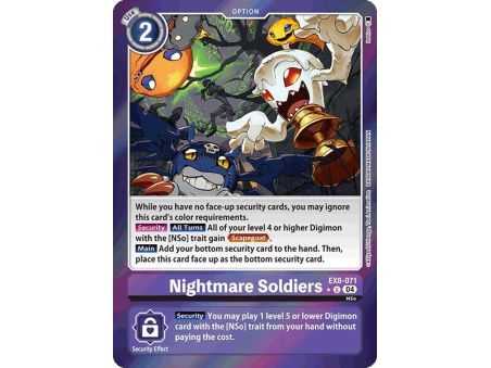 Nightmare Soldiers (Alternate Art) – EX08 Chain of Liberation | Carta DIGIMON en México