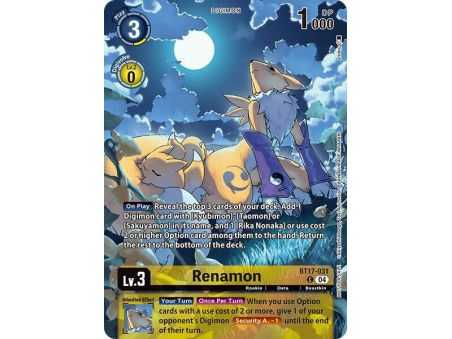 Renamon (Box Topper) – EX08 Chain of Liberation | Carta DIGIMON en México