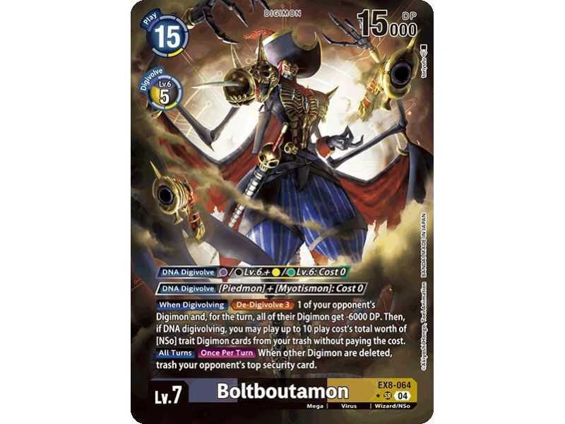 Boltboutamon (Alternate Art) – EX08 Chain of Liberation | Carta DIGIMON en México