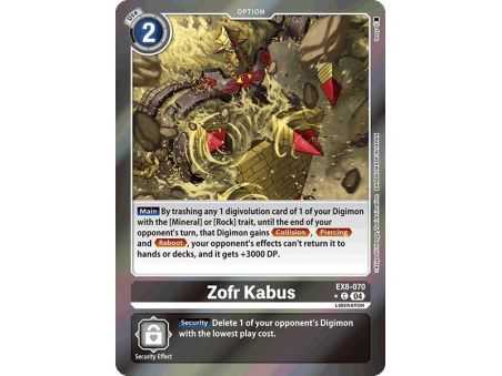 Zofr Kabus (Limited Foil) – EX08 Chain of Liberation | Carta DIGIMON en México