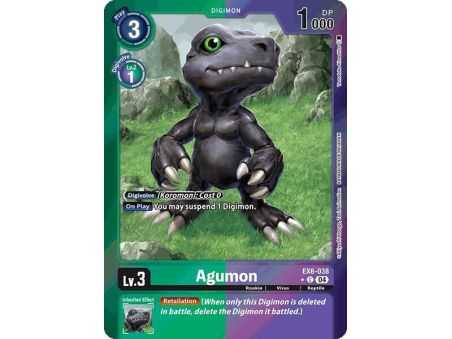 Agumon (Limited Foil) – EX08 Chain of Liberation | Carta DIGIMON en México