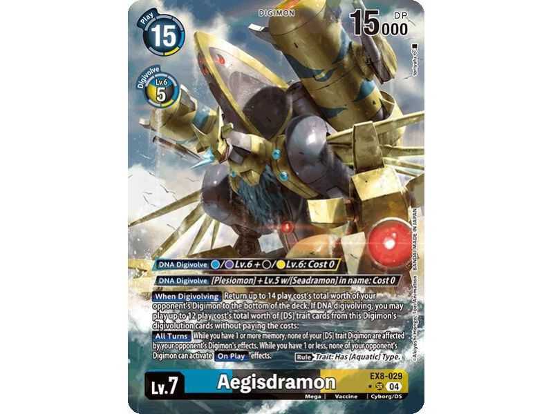 Aegisdramon (Alternate Art) – EX08 Chain of Liberation | Carta DIGIMON en México
