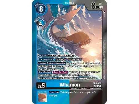 Whamon (Limited Foil) – EX08 Chain of Liberation | Carta DIGIMON en México