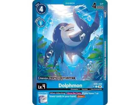 Dolphmon (Limited Foil) – EX08 Chain of Liberation | Carta DIGIMON en México