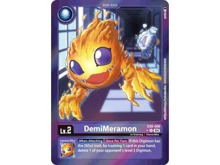 DemiMeramon (Limited Foil) – EX08 Chain of Liberation | Carta DIGIMON en México